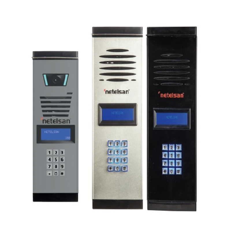 DİAFONLU DİJİTAL TUŞLU KARTLI GEÇİŞLİ ZİL PANELİ